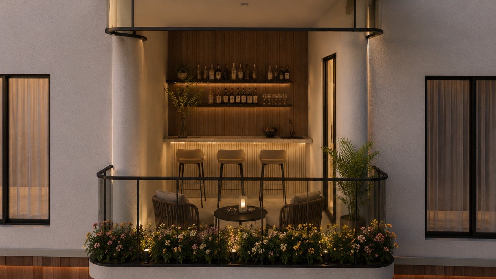 Rooms — Suite Balcony